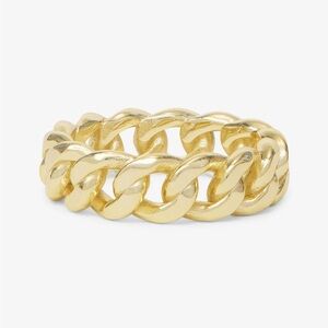 💜Melinda Maria Gold Chain Ring (Julian Ring NWT)